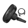 thumbnail image 1 of Baseus Car Fan Rechargeable Electric Car Fan for Rear Seat, 1 of 8