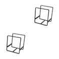 thumbnail image 1 of Estante para platos Matsuzay de Metal Negro 2Conjunto, 1 of 6