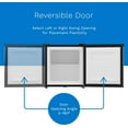 thumbnail image 5 of hOmeLabs 1.1 Cu. Ft. Compact Freezer, Gray, 5 of 8