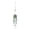 Green, variant on Green Crystal Suncatcher Wind Chime Flower Tree Of Blessing Garden Ornament For Birthday Party Decor
