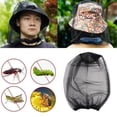 thumbnail image 3 of 1x Midge Mosquito Insect Hats Bug Mesh Heads Net Face Travel Camping A3E0, 3 of 6