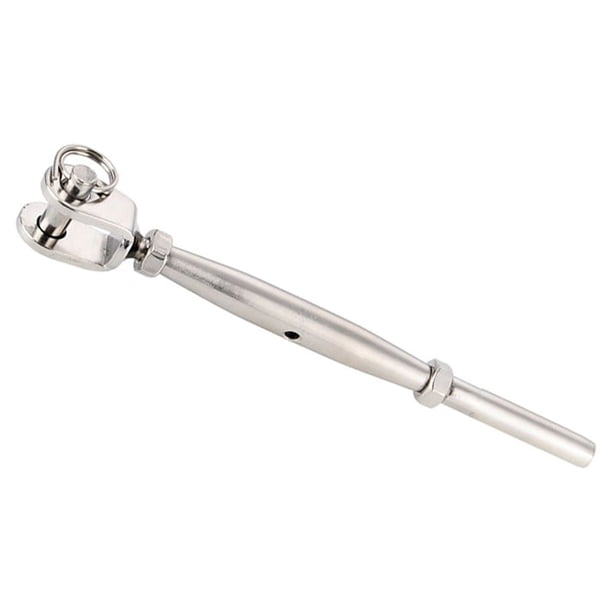 Riwesomey Terminal de mandíbula de alambre Clip de aparejo Toggle Boat Cables Receptor Hardware Accesorios Suministros Parte 316 Acero Bombillas para automóviles