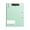 Green, variant on Clipboard Folder, Foldable Clipboards A4 Letter Size, Folding Clip Board with Horizontal and Vertical Double Metal Clips, Portable Plastic Writing Boards for Work, Study, Business
