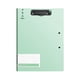 thumbnail image 2 of Carpeta de portapapeles para oficina y escuela – Tabla gruesa de plástico con clip, portapapeles A4 para estudiantes, casa, aula, verde azul rosa negro blanco, 2 of 6