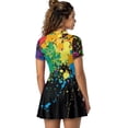 thumbnail image 2 of Psesaysky Colorful Tie Dye Tennis Dress for Women Trendy Golf Dresses with Pockets and Shorts Sleeveless Workout Exercise Outfit Quick Dry 2 Pieces Outfits,XS-2XL, 2 of 7