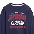 thumbnail image 3 of Marvel Spider-Man - Property Of Spider Man - Toddler And Youth Long Sleeve Graphic T-Shirt, 3 of 5
