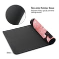 thumbnail image 3 of Kdxio Cute Axolotl Sakura Blossoms A Print Large Gaming Mouse Pad,Non-Slip Base,Water Resist Keyboard Pad for Gamer,Office & Home,29.5 x 15.8 in, 3 of 6