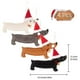 thumbnail image 3 of Billuyoard 4 paquetes de perro salchicha, decoración colgante de Navidad, árbol de Navidad, lindo perro, colgantes colgantes, regalo para Navidad, Kits de decoración para fiestas Billuyoard HA038292-00, 3 of 6