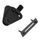 thumbnail image 4 of Puerta corrediza tipo granero BuyWeek Acero negro Cerradura de Acero negro resistente duradera, 4 of 12