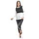 thumbnail image 2 of Blusa con chaleco de perlas Roman Fashion /Juvenil, 5102 (Blanco / Negro) negro CH, 2 of 5