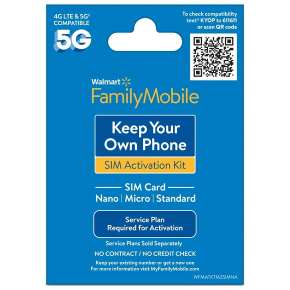 Tracfone Bring Your Own Phone Sim Kit