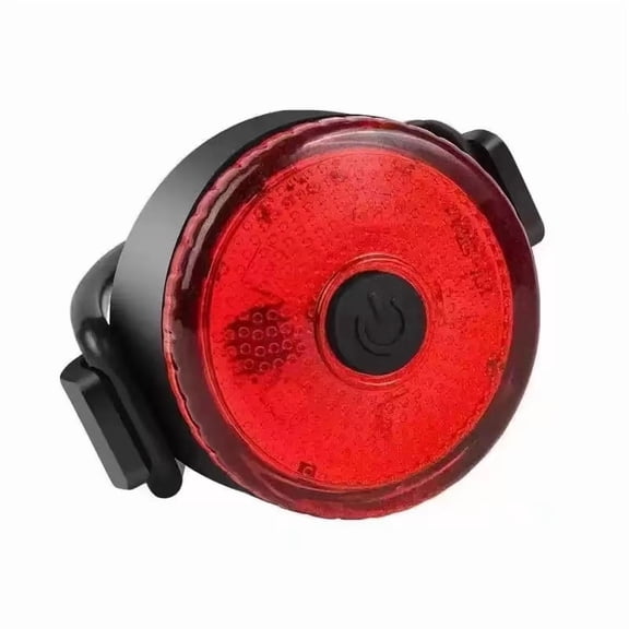 Bike Tail Light with LED Display Screen, USB Rechargeable, IP55 Waterproof Bicycle Taillight for Night Riding, Super Bright Rear Bike