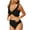 Black Bikini Tankini Clearance, variant on OSFVNOXV Cute Swimsuits for Women High Waisted Bathing Suit Push Up Bra Padded Seamless Bikini Top and Hipster Swimwear Underwear Bottom