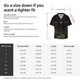 thumbnail image 5 of Lsque The Binding of Isaac print Men's Cuban Collar Short Sleeve Shirt Summer Beachwear Casual Button Down Fashionable Vacation Leisure Shirt-3X-Large, 5 of 7