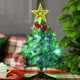 thumbnail image 4 of Juego de 24 bolas colgantes navideñas con purpurina de 3 cm. Adornos navideños irrompibles. Adornos brillantes para árbol de Navidad con bombillas rojas y verdes brillantes., 4 of 6