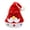 Style 4, variant on Christmas Golden Velvet Santa Hat Unisex Comfortable Red and White for Adults