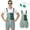 Shorts Styles, variant on Alaiyaky St patricks Day Overalls Men Women, St Patrick's Day Costume Set Adult, Green Overalls Men Work Bibs Coveralls Striped Overalls for Men