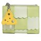 thumbnail image 1 of Monedero corto, tarjetero, adorable monedero, cartera de cuero tejido, precioso monedero., 1 of 6