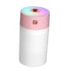 thumbnail image 3 of Mini humidificador de aire para coche, difusor de niebla de 300 ml con luz nocturna LED, silencioso y portátil. Rosa, 3 of 9