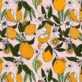 thumbnail image 3 of Society6 Marta Barragan Camarasa Succulent Sweets Oranges Shower Curtain 71" x 74", 3 of 3