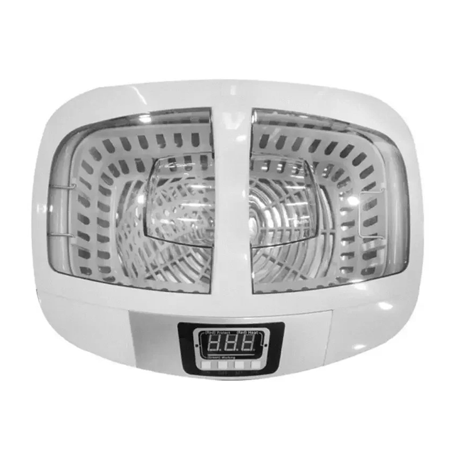 2.5L 60W 40kH Ultrasonic Digital cleaner Baskets Jewelry Watches Heating Mute Ultrasonic Vegetable Cleaner bath