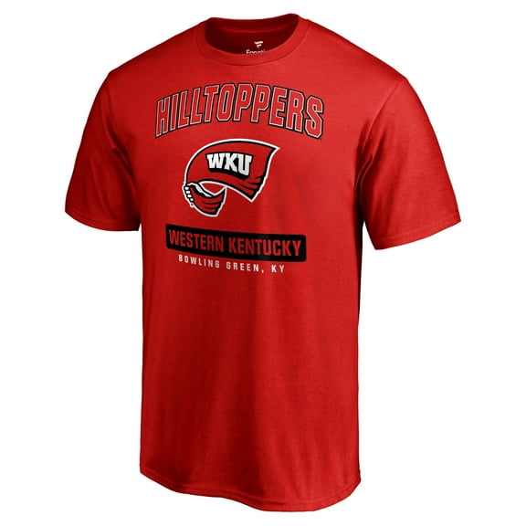 Men's Red Western Kentucky Hilltoppers Campus Icon T-Shirt