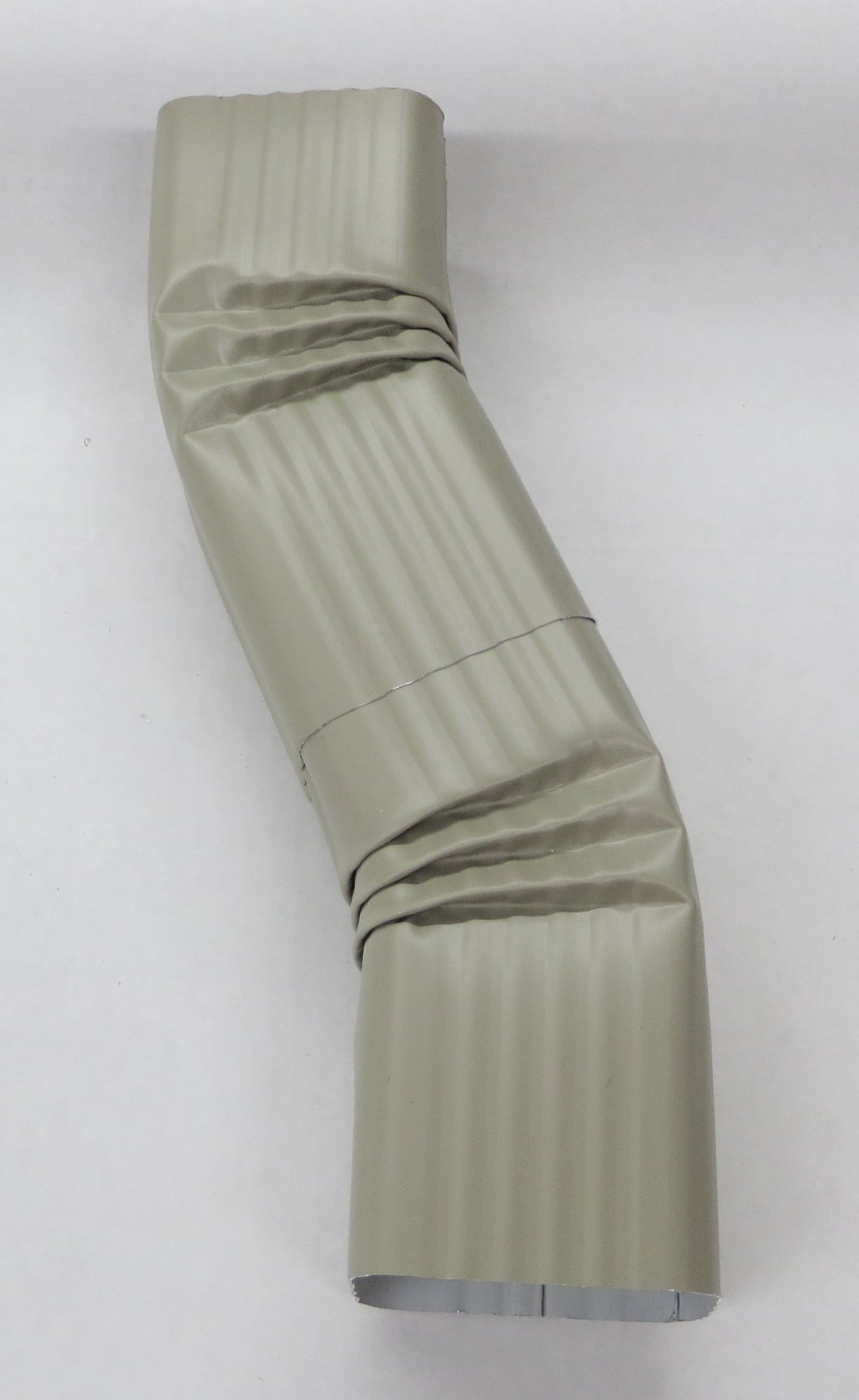 Aluminum Offset Downspout Elbow (2x3 B, CLAY)