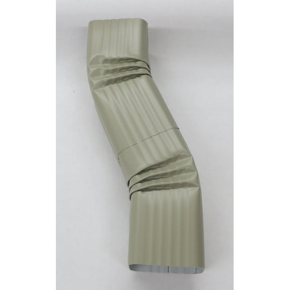 Aluminum Offset Downspout Elbow (2x3 B, CLAY)