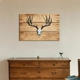 thumbnail image 2 of wall26 - Rustic Canvas Wall Art - Deer Antler - Giclee Print Modern Wall Art | Stretched Gallery Wrap Ready to Hang Home Decoration - 32x48 inches, 2 of 4