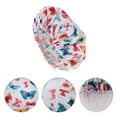 thumbnail image 3 of Unique Bargains 1 Pc Durable Shower Cap for Business Travel Assorted Color Polyester Pongee PEVA, 3 of 6