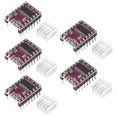 thumbnail image 1 of 5 Pcs Module de Pilote Moteur Stepper Drv8825 avec Dissipateur Thermique pour Imprimante 3d Rrerap Rampes 1.4 A4988 Stepstick, 1 of 5