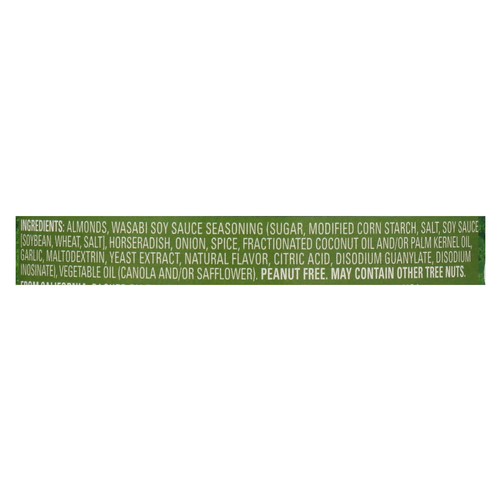 Blue Diamond Bold Wasabi & Soy Almonds - Case of 12 - 6 OZ