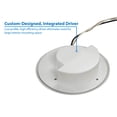 thumbnail image 4 of Nicor Lighting DLF-10-120-2K-RD-BK 5.25 in. Sure Fit Round Ultra Slim Surface Mount LED Downlight, Black - 2700K, 4 of 7