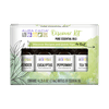 Aura Cacia Discover Pure Essential Oils Kit, 0.25 fl oz Bottles (4 Pack)