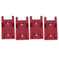 thumbnail image 1 of T Track Cross Chute, 3.1in 4PCS T Track Intersection Parts Labor Saving Wear Resistant Compact Aluminum Alloy  For DIY Red,Blue,Silver, 1 of 8