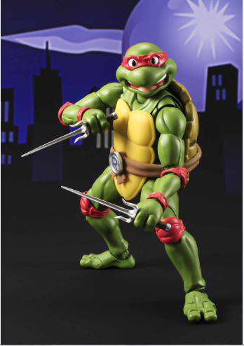 Bandai Teenage Mutant Ninja Turtles TMNT Raphael SH Figuarts Action Figures Toy 