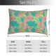 thumbnail image 2 of Fotbe Colorful Palm Leaves Funda de Almohada Decorativa Estilo Occidental, Lujo en Algodón, Fundas para Almohadas King, Cojín Estampado para Decoración del Hogar-20"x30", 2 of 6