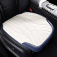 thumbnail image 3 of Funda protectora de lujo para asiento de coche, cojín de respaldo para asiento delantero, almohadilla protectora de lino para respaldo delantero, cojín para asiento trasero, 3 of 5