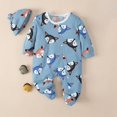 thumbnail image 3 of URMAGIC Baby Boy's Romper Jumpsuit, Organic Cotton One-Piece Coverall 0-12 Months, 3 of 3