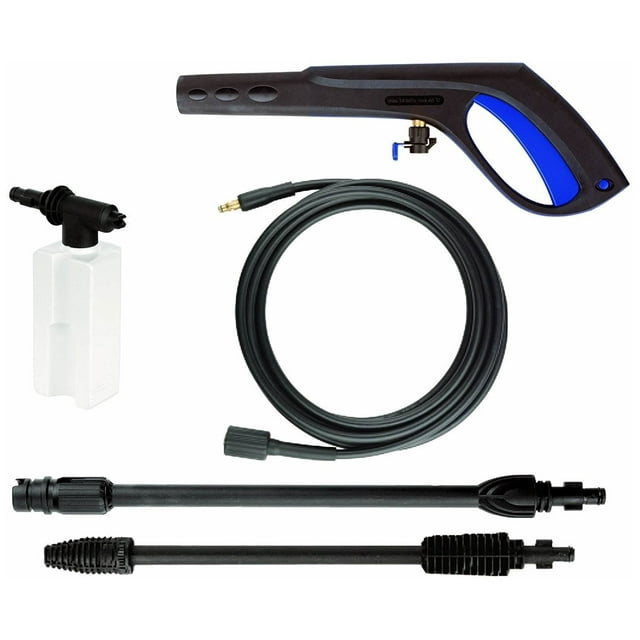 AR Blue Clean PW909100K Pistolet de Laveuse Électrique de Rechange & Kit d'Accessoires