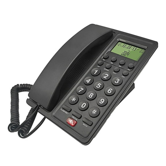 Corded Phone Office Telephone With Caller Display Landline Telephones for Use in Hotels and Businesses