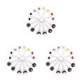 thumbnail image 2 of VONKY 10 Pieces Fruit Toothpick Cartoon Big Eye Pick Decoration Kitchen Party Big eye 3Set, 2 of 6