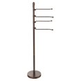 Soho Collection FreeStanding 4 Pivoting Swing Arm Towel Stand (Build