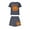 Gray#2, variant on Jamicy Halloween Pajama Sets for Women Soft Sleepwear Halloween Print Pajama Sets for Women 2 Piece Short Sleeve Top with Shorts
