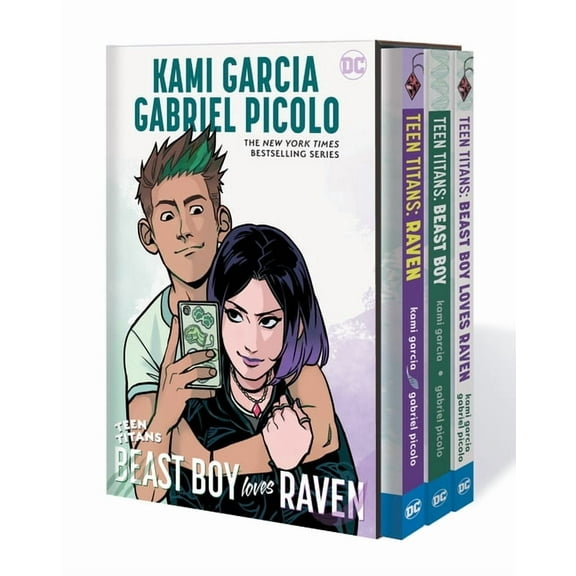 Teen Titans: Raven, Beast Boy and Beast Boy Loves Raven Box Set (Hardcover)