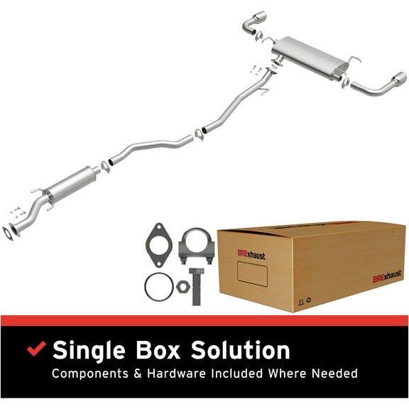 BRExhaust OE Replacement Exhaust System Kit 106-0137: Compatible with 2009-2024 Nissan Murano 3.5L