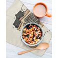 thumbnail image 3 of Beige Cute Cat Kitchen Dish Towels for Drying Dishes Set of 2, Cartoon Funny Heater Cats Waffle Weave Microfiber Hand Tea Bathroom Towels Quick Dry & Absorbent Towel 12x12, 3 of 7