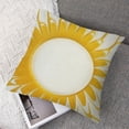 thumbnail image 7 of nygtbtfer HWY Mustard Yellow Decorative Throw Pillow Covers for Couch Bed Living Room, Embroidered Farmhouse Accent Big Throw Pillow Cases Cushion CoverPiece White, 7 of 7
