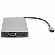 Rocstor USB-C 12-in-1 Multi-Port Adapter, Space Gray Y10P035-S1