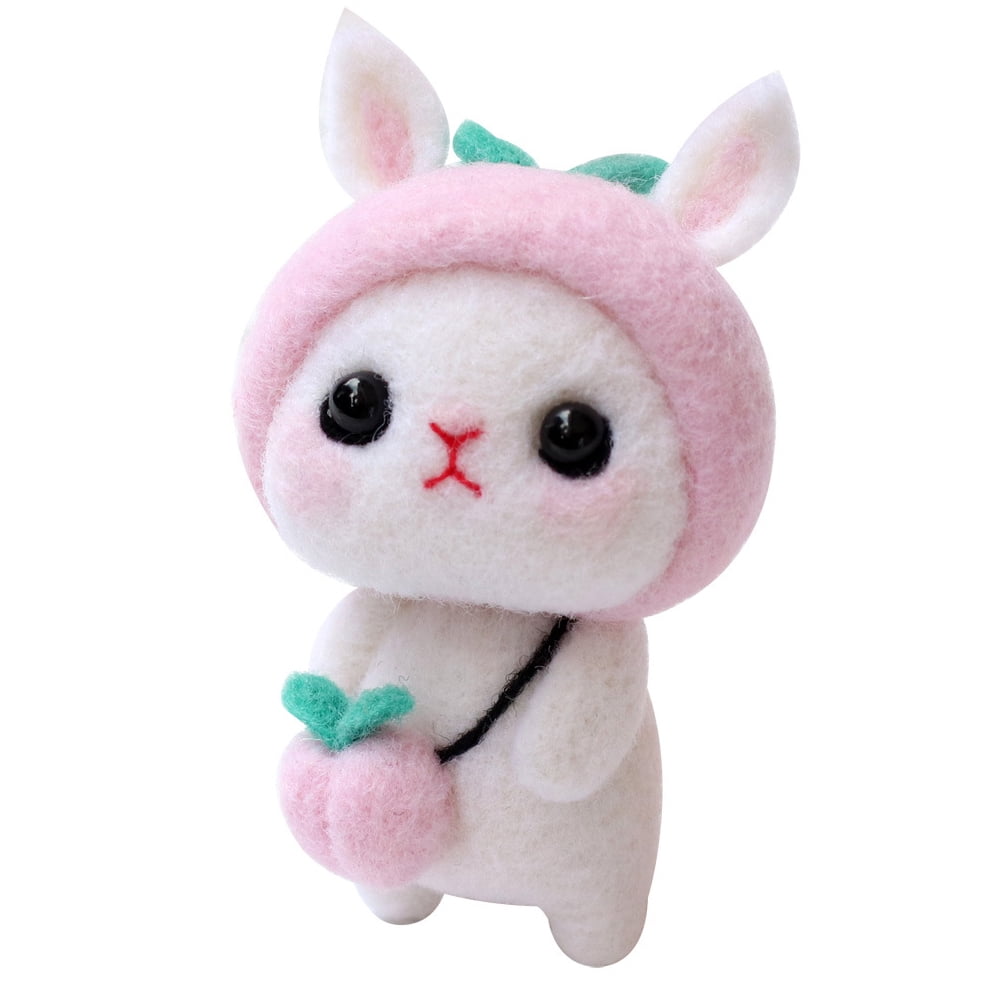 Homoyoyo Kit De Feutrage Laine Chat Peluche DIY Avec Outils Pour Garçon